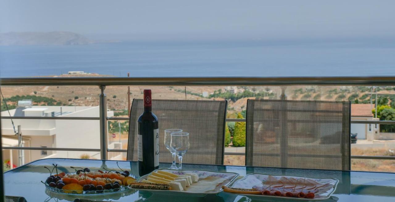 Azur Horizon Oceanview House Apartman Kokkini Hani Kültér fotó