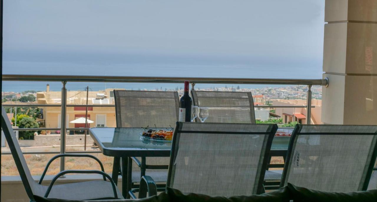 Azur Horizon Oceanview House Apartman Kokkini Hani Kültér fotó