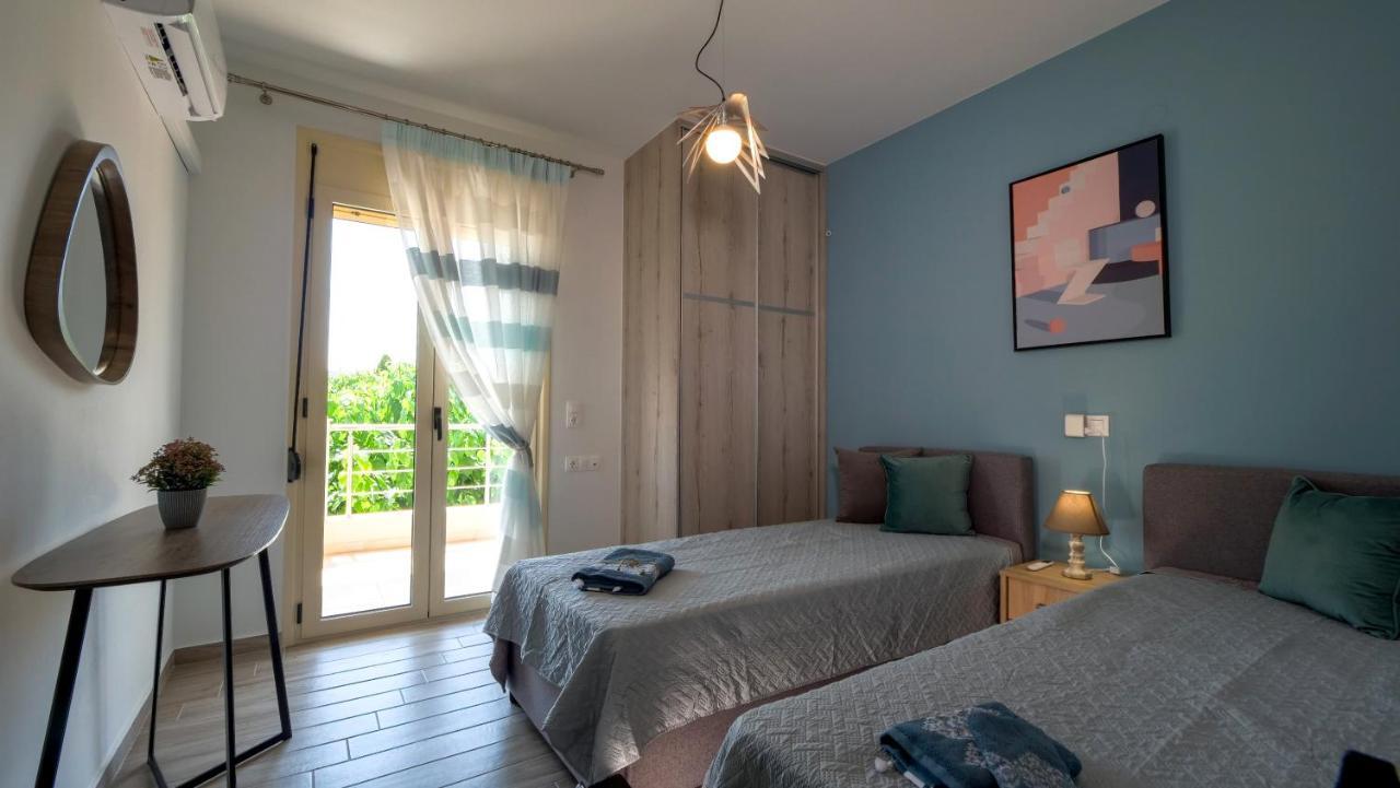 Azur Horizon Oceanview House Apartman Kokkini Hani Kültér fotó